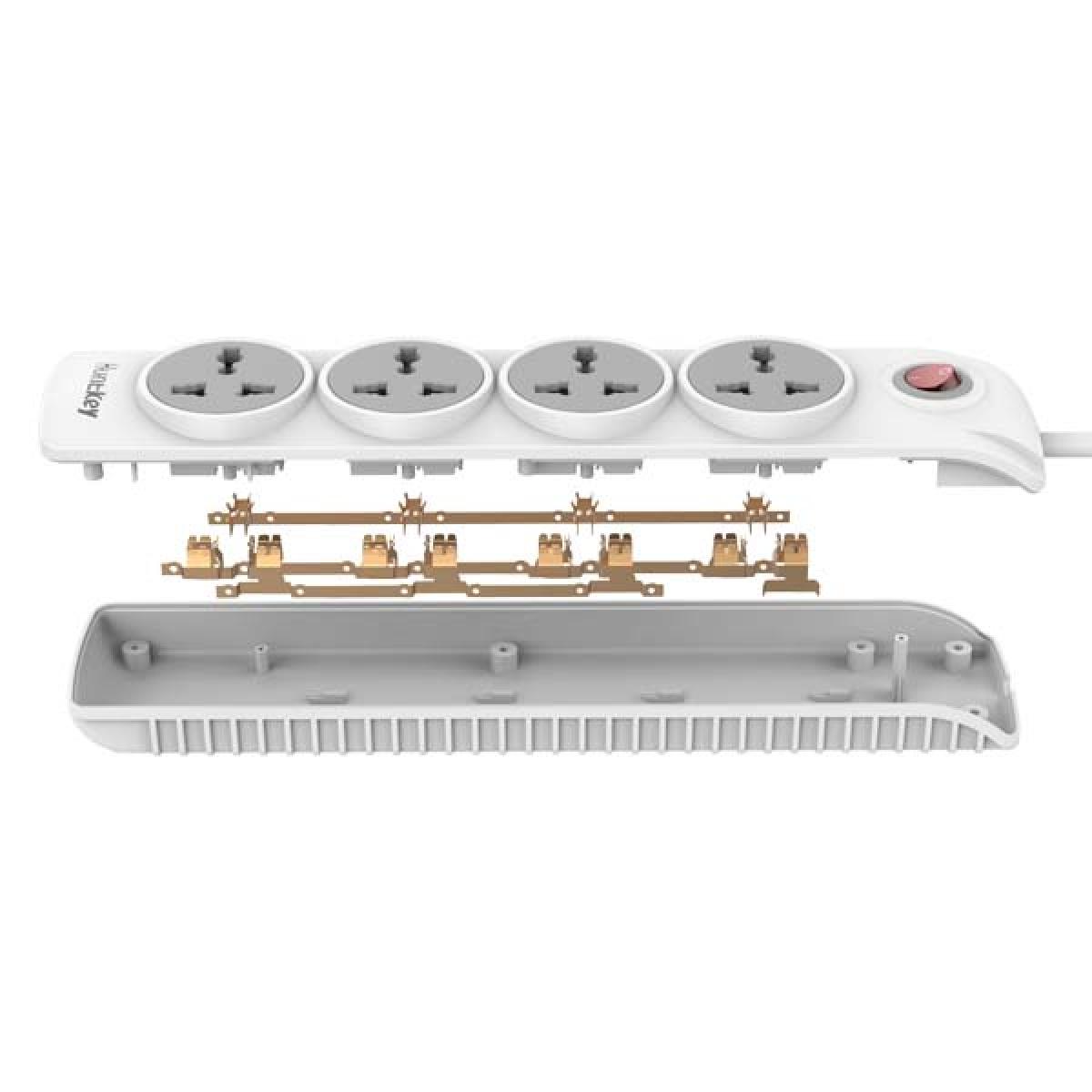 Huntkey SZN401 4 ports EU plug Power Strip 1.8M Huntkey SZN401 4 ports EU plug Power Strip 1.8M
